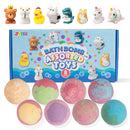 Bath Bombs for Kids with Assorted Animal Toys
