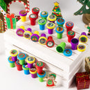 100Pcs Christmas 25 Unique Holiday Design Stampers