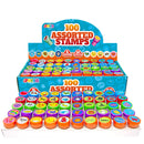 Self Ink Stampers - 100 Pcs
