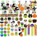 Prefilled Goody Bags with Halloween Party Favors, 12 Pack