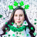3 Pcs St Patrick's Day Shamrock Headbands