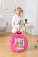 Unicorn Design Premium Tent with Tunnel and Playground Set