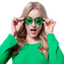 6 Pairs St. Patrick's Day Shamrock Glasses