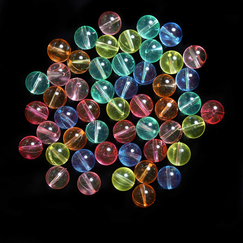 50 Pcs Glow Bouncing Balls With 150 Pcs Glow Sticks