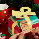 120 Pcs Kraft Paper Sticker Roll