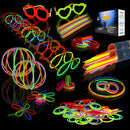 8in Glowstick and Glow Accessories, 200 Pcs
