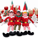 Elf Plush Colorful Doll Christmas Hanging & Surface Decorations